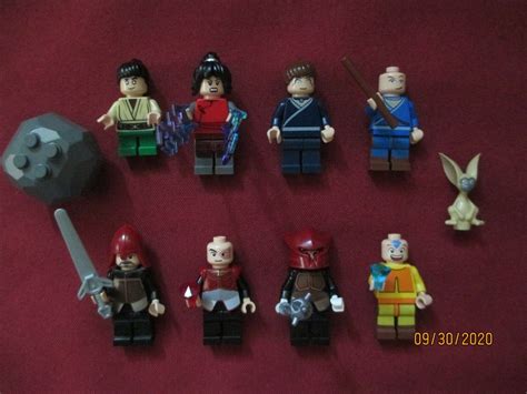 LEGO Avatar Minifigures Lot. The Last Airbender Zuko,Katara,MoMo,Aang,Sokka ETC | eBay