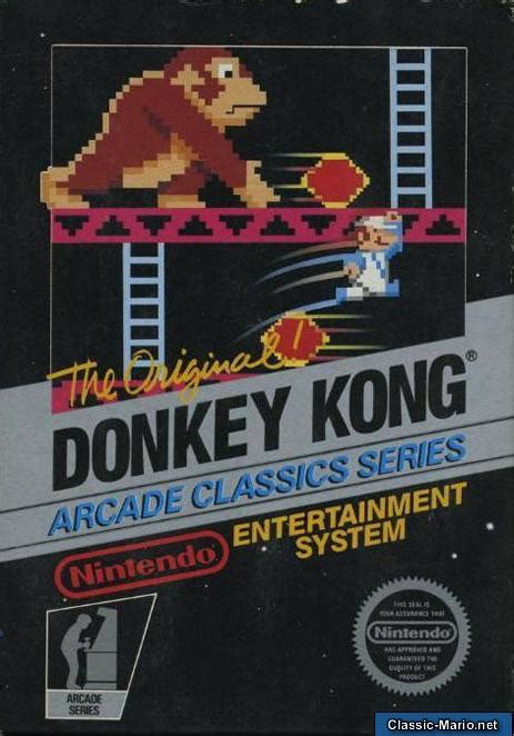 Donkey Kong (NES) Box Art