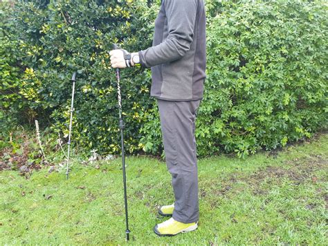 Nordic walking poles – Getting the right height.