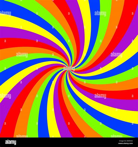 rainbow swirl pattern Stock Vector Image & Art - Alamy