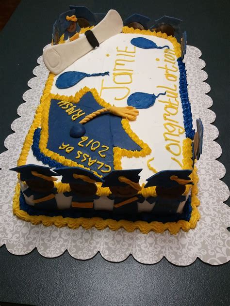 Kroger Graduation Cakes 2025 - Nike Tawsha