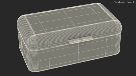 Metal Bread Bin Blue 3D Model $19 - .3ds .blend .c4d .fbx .max .ma .lxo .obj - Free3D