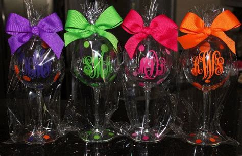 Monogram wine glasses, Monogrammed glasses, Fun wedding