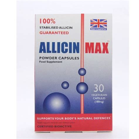 Allicin Max | Garlic Capsules | Garlic Supplements - Down to Earth Healthfood Store