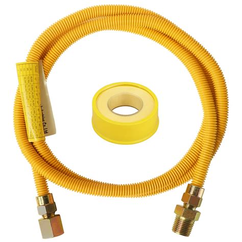 Buy 72" Dryer Hose Dryer Line Flexible Line, 3/8 in.OD Dryer Connector ...