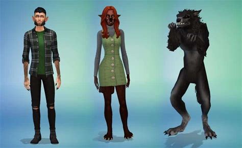 Walkthrough of The Sims 4 Werewolves Mod (2022)