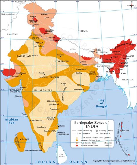 PDF of Earthquake Zones Of India, Earthquake Zones Of India PDF