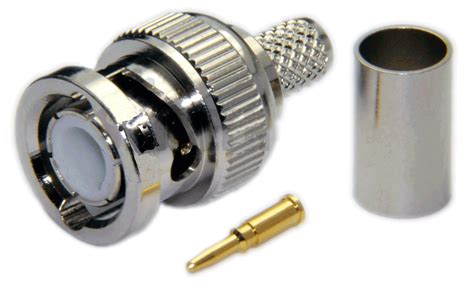 BNC Male Connector for RG58/RG142/RG223/RG400/LMR195/LOW195 cables ...