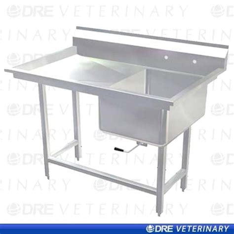 Stainless Steel Utility Sink with Drainboard | Georgian Anesthesia and Medical Corp.