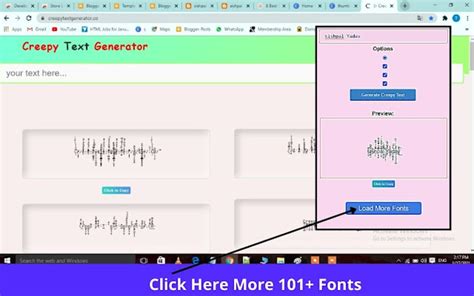 Creepy Text Generator #1 Creepy Text Fonts for Google Chrome - Extension Download