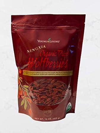 Amazon.com: Organic Dried Wolfberries 16oz by Young Living Essential ...