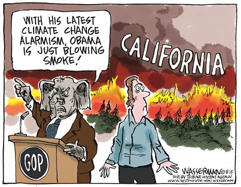 Editorial cartoon: GOP climate change deniers - The Boston Globe