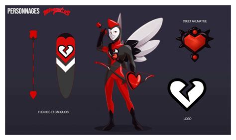 New concept art for Miraculous Ladybug series, Akumatized villains and ...