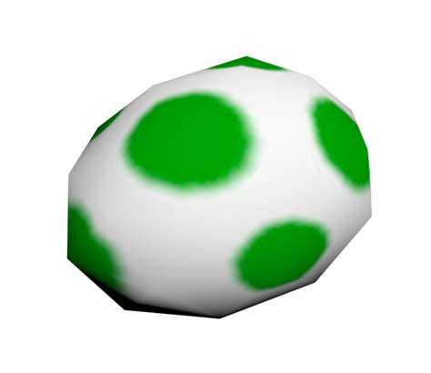 Nintendo 64 - Mario Kart 64 - Giant Yoshi Egg - The Models Resource