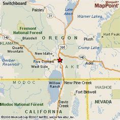 Map Of Lakeview oregon | secretmuseum