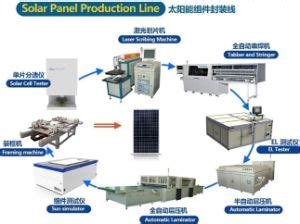 China Solar Panel Module Manufacturing Line Equipments - China Solar ...