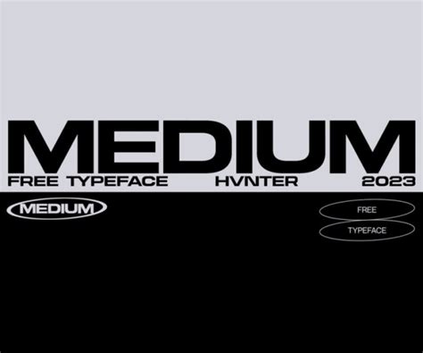 Medium Font - Download Free Font