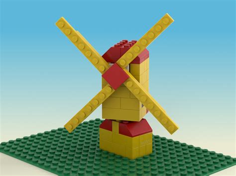 LEGO MOC 6365 Dutch windmill by se1977 | Rebrickable - Build with LEGO