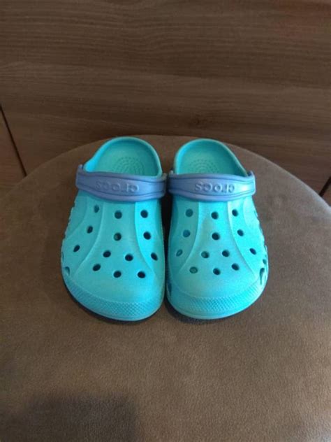 Crocs Blue, Babies & Kids, Boys' Apparel, 8 to 12 Years on Carousell