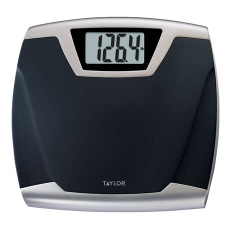 Taylor Digital Bathroom Scale with Rubberized Platform - Walmart.com ...