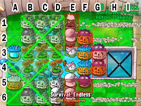 Survival: Endless - No Repair Cobless Strategy - Plants vs. Zombies ...