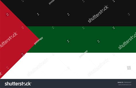 British Mandate Palestine Flag Vintage Flag Stock Vector (Royalty Free ...