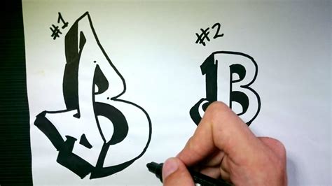 Letter B Graffiti Style How To Draw Graffiti Letters Funny Drawings | Images and Photos finder