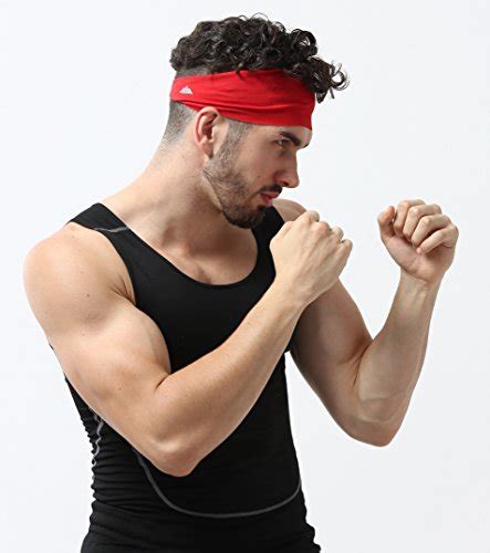 Mens Headband – Guys Sweatband & Sports Headband for Running, Crossfit, Working Out and ...