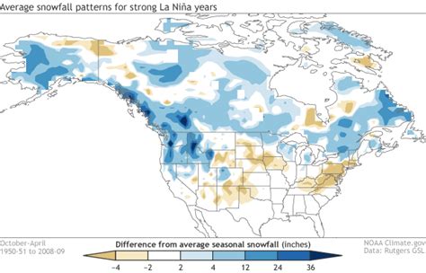 What about snow during La Niña winters? | NOAA Climate.gov