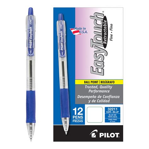 PILOT Ballpoint Pens, Blue, PK12 - 35Y118|PIL32211 - Grainger