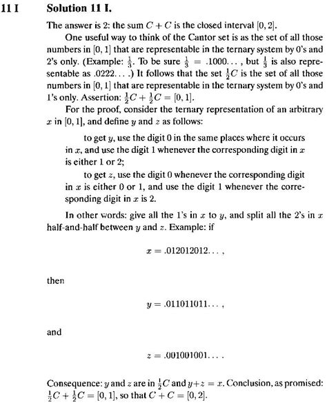 real analysis - Measure of the Cantor set plus the Cantor set - Mathematics Stack Exchange