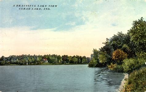 Clear Lake Historical Postcards - Steuben County Indiana