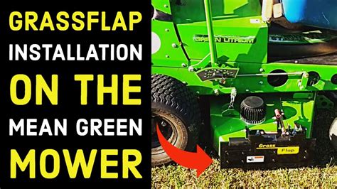 Chute Blocker Installation on the Mean Green Mower | GrassFlap ...