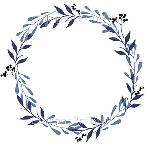 wreath clipart dark blue 10 free Cliparts | Download images on ...