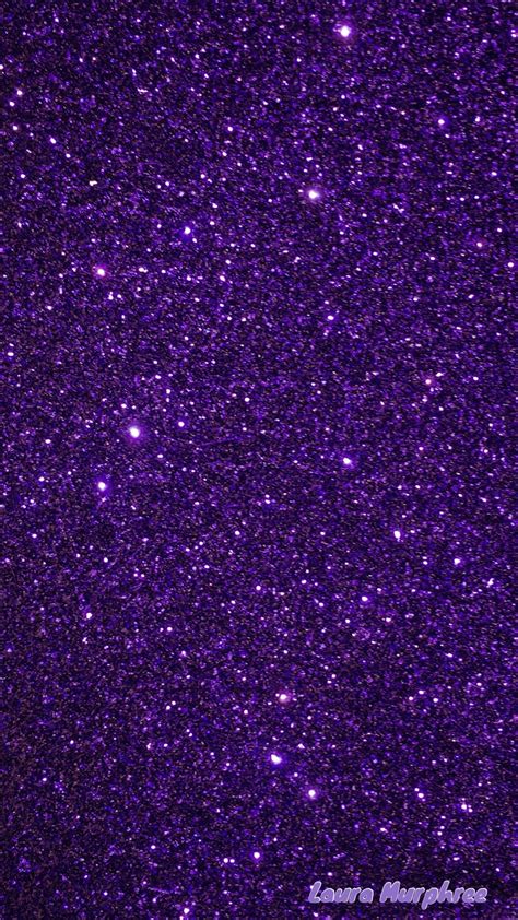 Glitter phone wallpaper purple sparkle background glittery sparkling girly pretty Purple Glitter ...