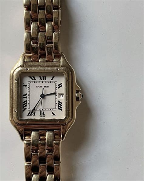 Cartier gold watch – Artofit