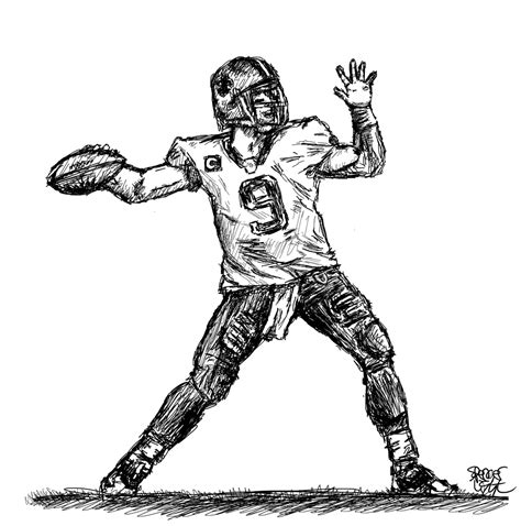 Football Play Drawing Template at PaintingValley.com | Explore collection of Football Play ...