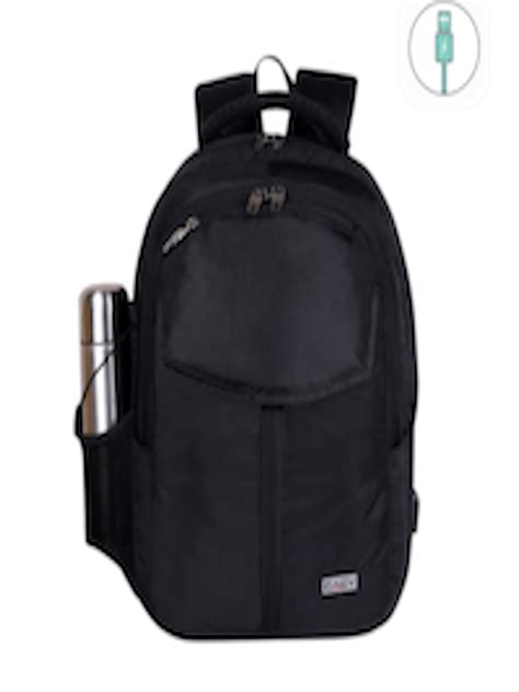 Buy EASY Unisex Black Backpack With USB Charging Port - Backpacks for ...