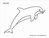 Dolphin Coloring Pages  Learny Kids sketch template