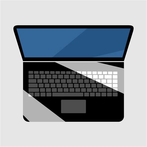 Laptop Vector Icon Png #369898 - Free Icons Library