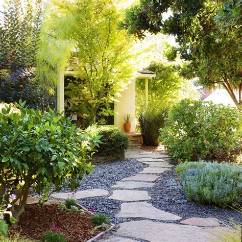 7 Inspiring Lawn-Free Yards | Walkway landscaping, Grasses landscaping ...