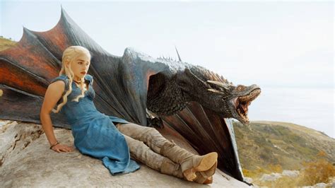 What are the dragons' names in Game of Thrones?