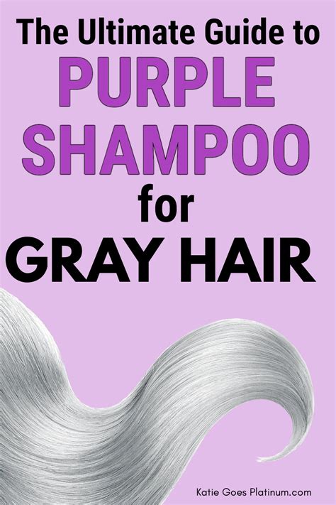 The best purple shampoo to make gray hair gorgeous – Artofit