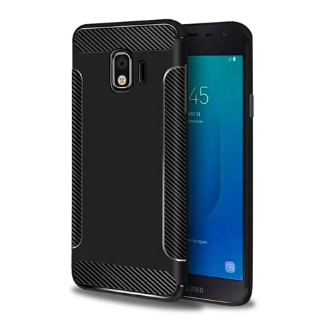 Slim Silicone Case for Samsung Galaxy J2 Prime Case Cover for Samsung J2 Pro 2018 Carbon Fiber ...