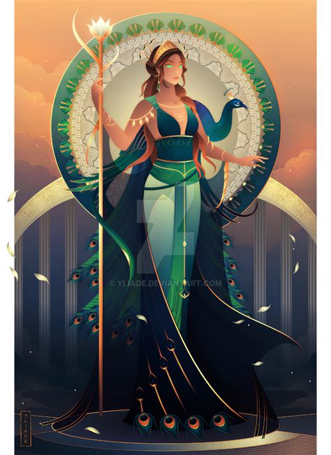 Hera ~ Greek Mythology by Yliade on DeviantArt Hera Goddess, Greek ...