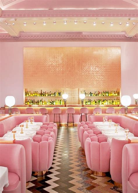 Pink Places On My Bucket List | Restaurant interior design, Luxury ...