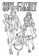 Spy X Family 1 Coloring Page  Free Printable Pages For Kids sketch template