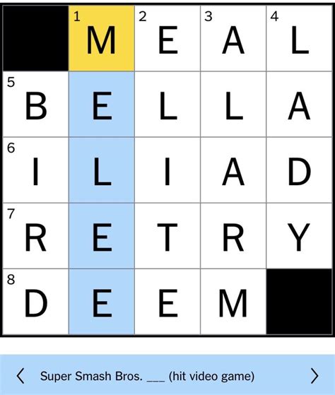 Today's New York Times Mini Crossword featured Melee as one of the ...