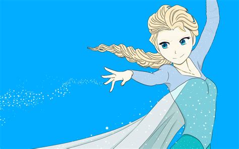 Elsa (Frozen) Anime Version by Azura2467 on DeviantArt