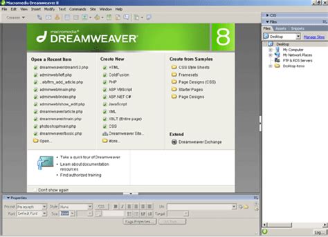 Free macromedia dreamweaver 8 tutorial pdf - tabolpor